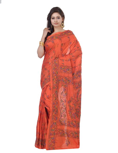 Kantha Stitch Handloom Assam Silk