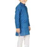 Boy’s Ethnic Wear Cotton Kurta Payjama Set(Blue)