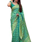 Design Banarasi Silk Saree – Green